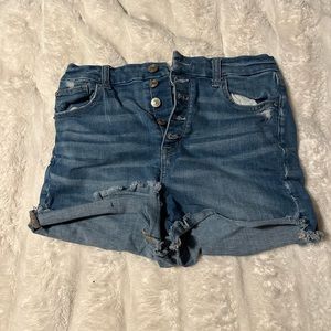 USED American Eagle Jean Shorts High Rise
